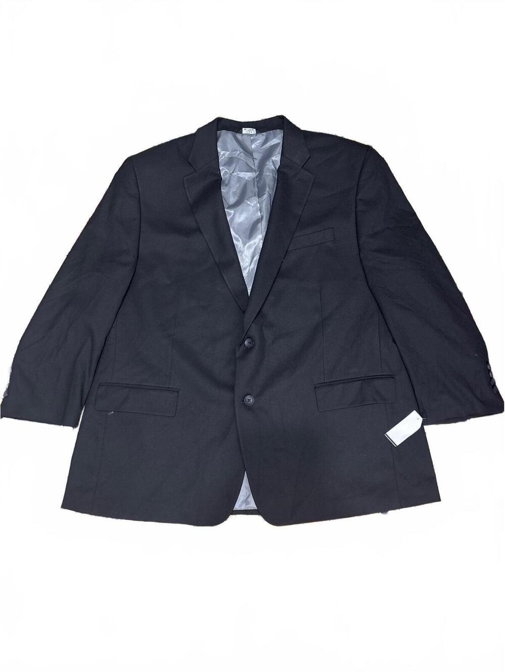 J. M. Haggar Black Classic Fit Suit Jacket Size 46 Regular